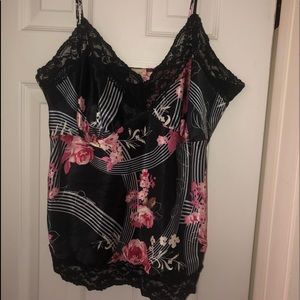 Sexy spaghetti strap blouse